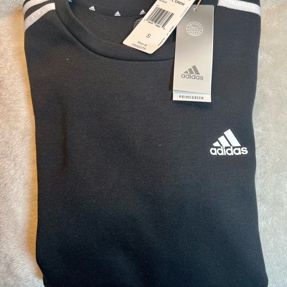 ADIDAS - Men's Essentials Fleece 3-Stripes Sweatshirt/Size S